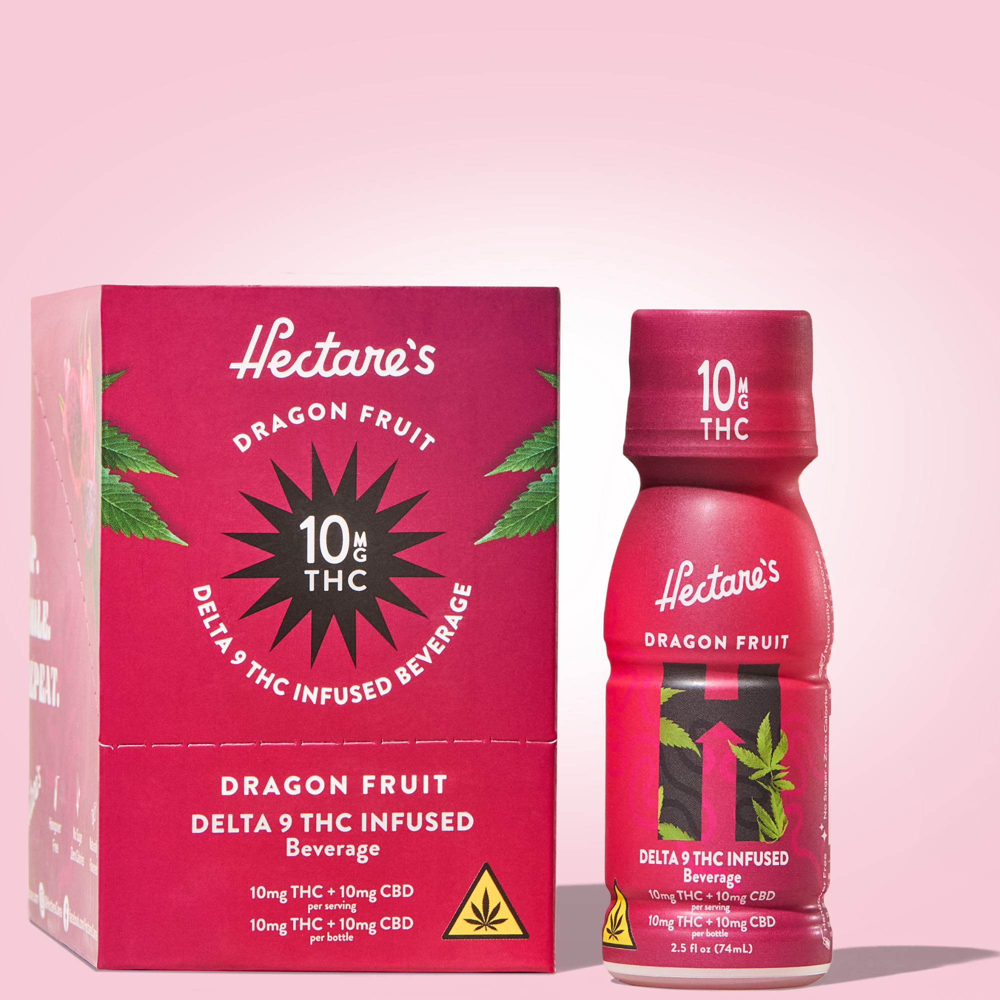 Dragon Fruit Delta 9 Shots | Hectare's 10mg - hectares