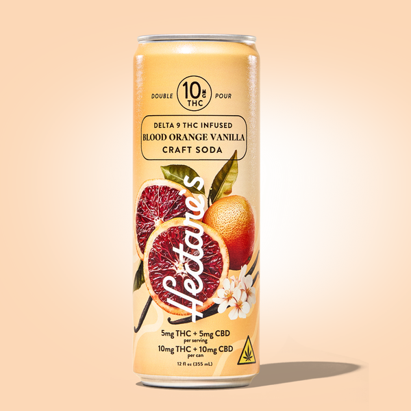 Shop Hectares Blood Orange Vanilla Delta 9 THC Craft Soda - Hectares Shop Hectares Blood Orange Vanilla Delta 9 THC Craft Soda - Hectares
