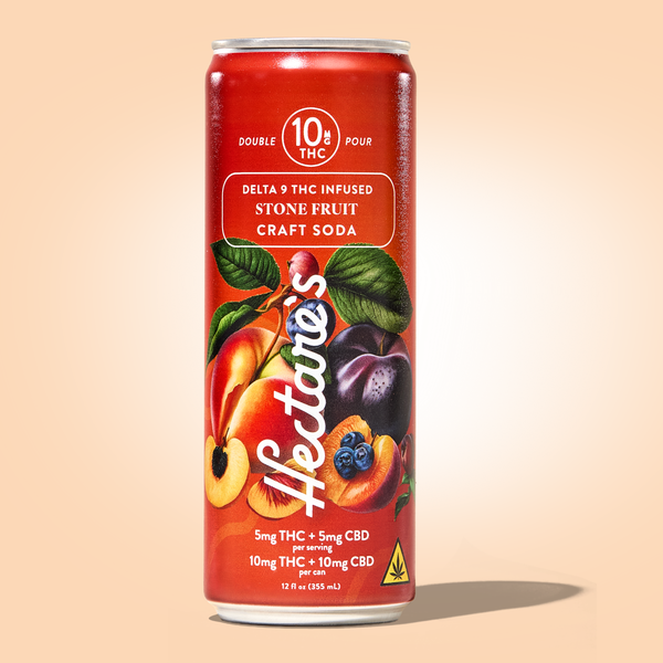 Stone Fruit Delta 9 Craft Soda 10mg - Hectares