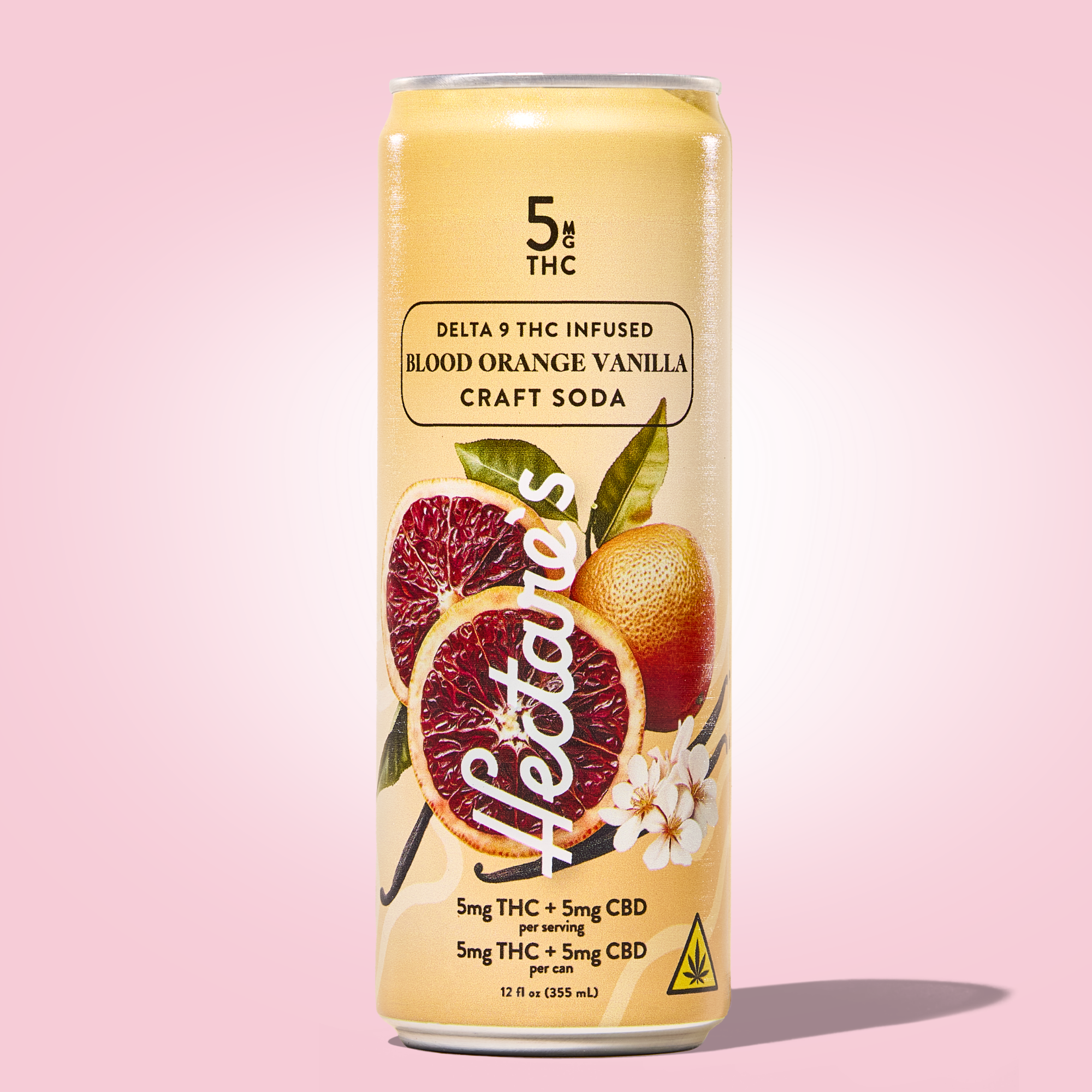 Blood Orange Vanilla Delta 9 Craft Soda 5mg - Hectares