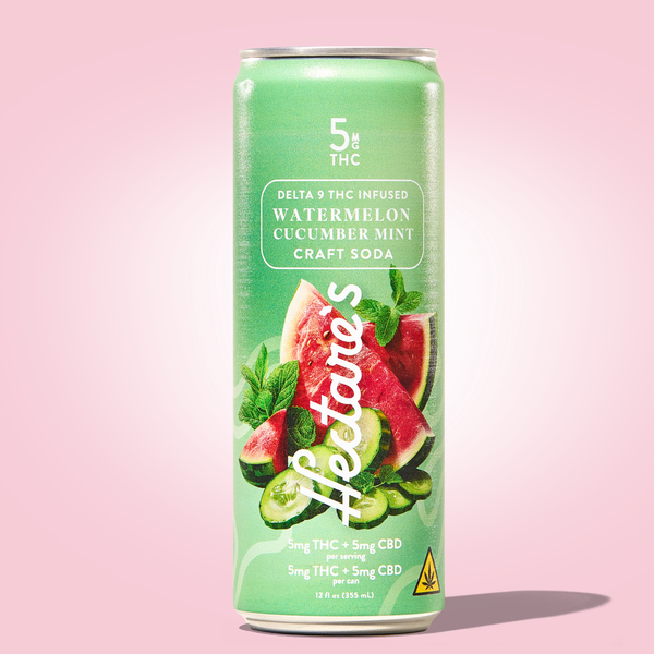 Watermelon Cucumber Mint Delta 9 Craft Soda 5mg- Hectares