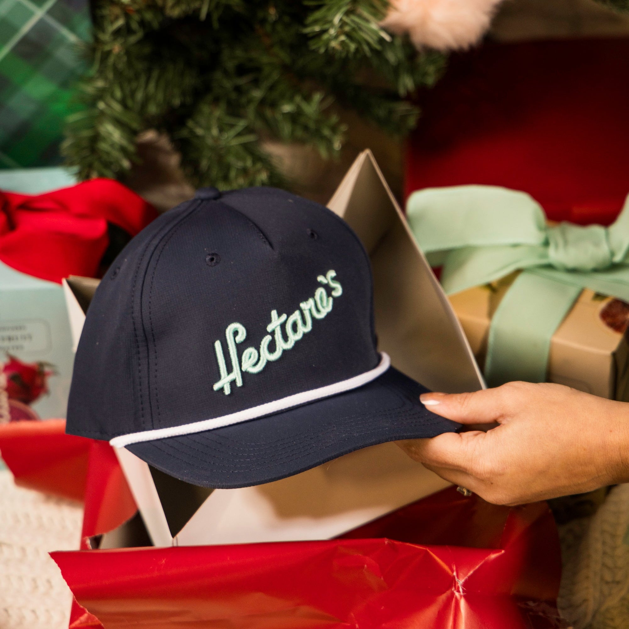 Hectare's Navy Rope Hat