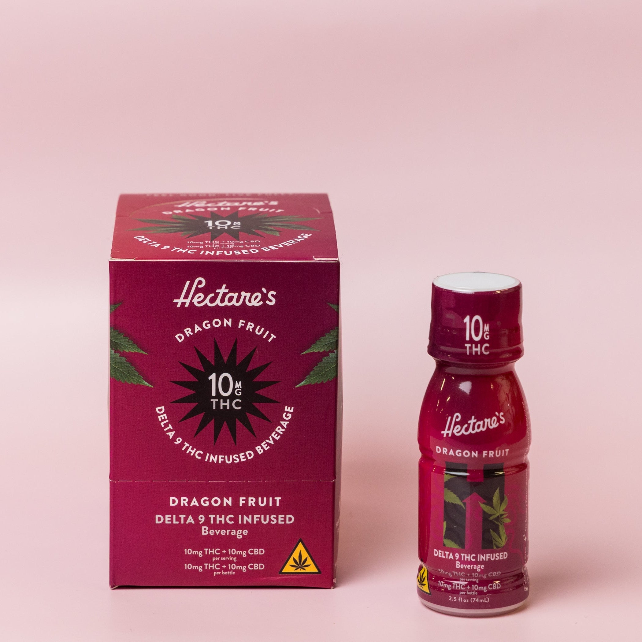 Dragon Fruit Delta 9 Shots | Hectare's 10mg