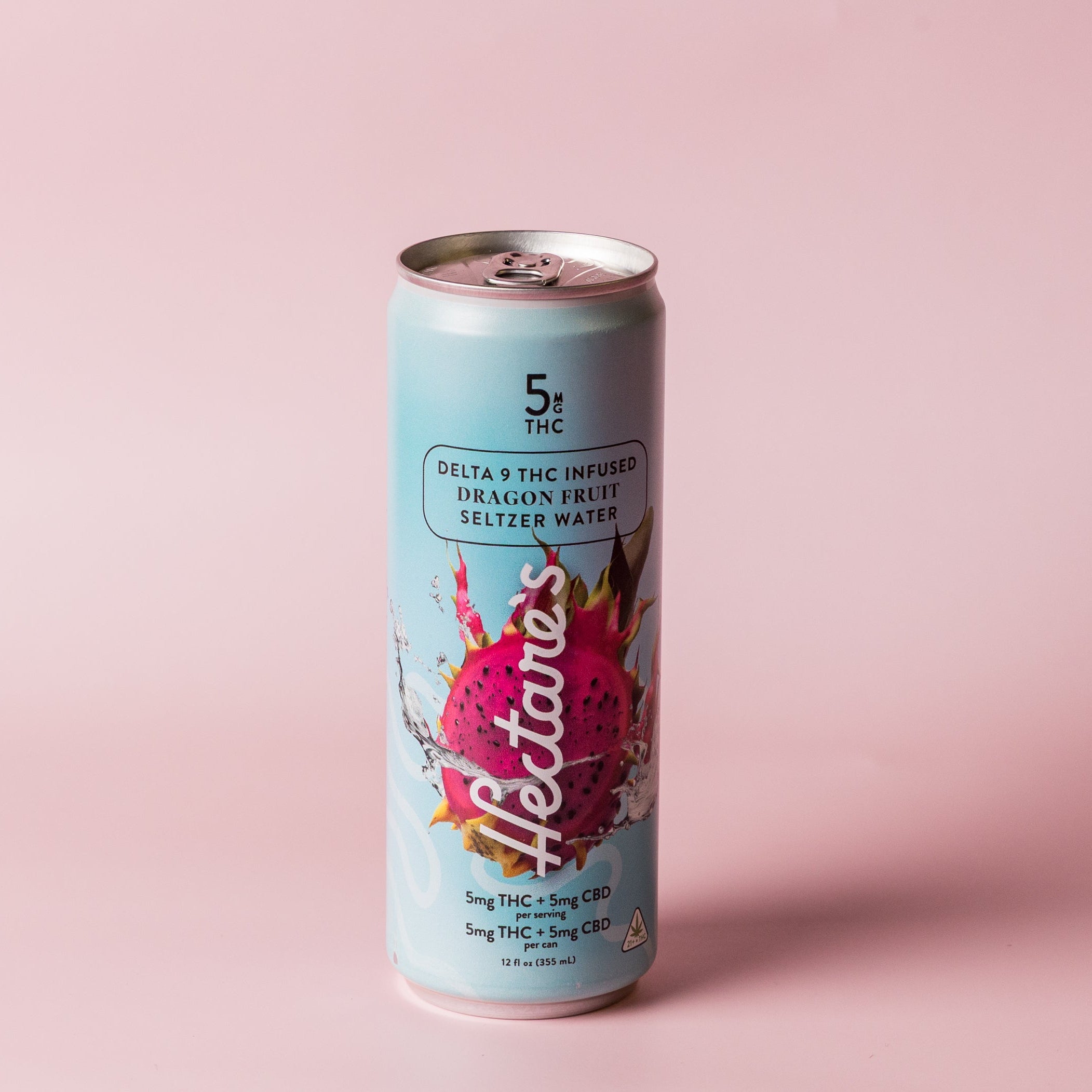 Dragon Fruit Delta 9 Seltzer Water | Hectare's 5mg