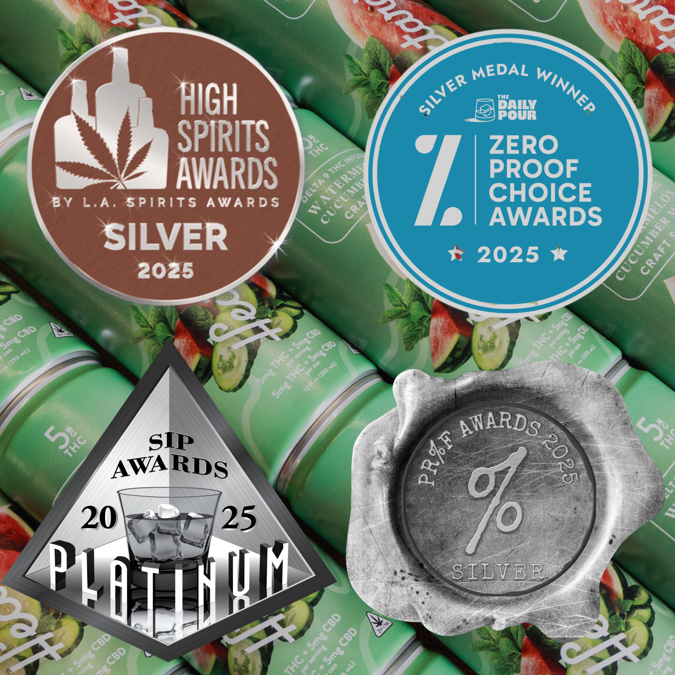 Watermelon Cucumber Mint Delta 9 Craft Soda | Hectare’s 5mg