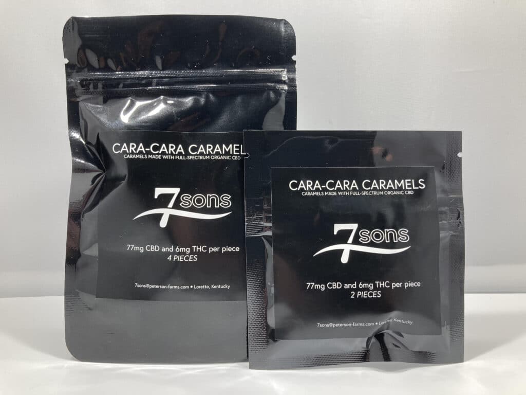 7 Sons Full Spectrum CBD/THC Cara-Cara Caramels