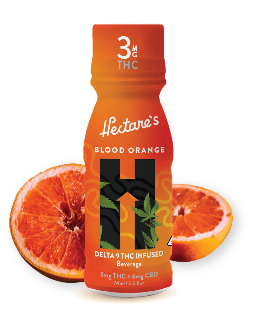 Delta 9 Drinks | Blood Orange | 3mg THC + 6mg CBD
